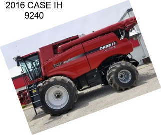 2016 CASE IH 9240