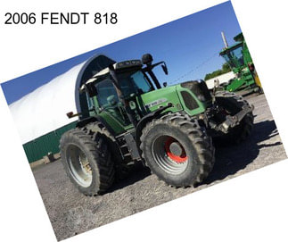 2006 FENDT 818