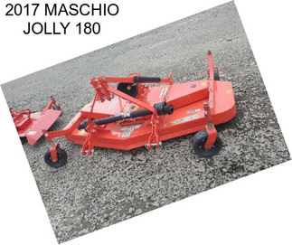 2017 MASCHIO JOLLY 180