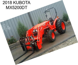 2018 KUBOTA MX5200DT