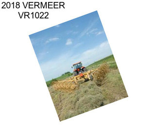 2018 VERMEER VR1022