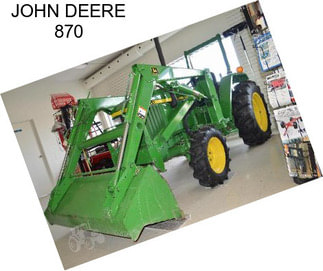 JOHN DEERE 870