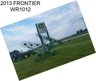 2013 FRONTIER WR1012