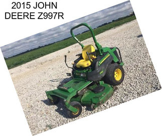 2015 JOHN DEERE Z997R