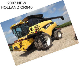 2007 NEW HOLLAND CR940