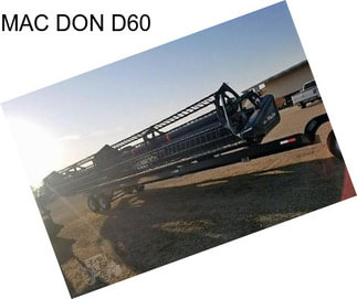 MAC DON D60