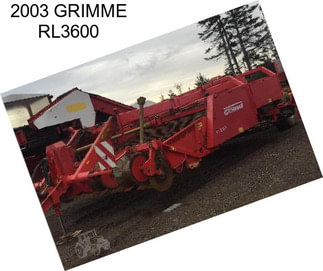 2003 GRIMME RL3600