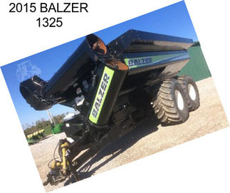 2015 BALZER 1325