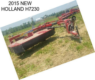 2015 NEW HOLLAND H7230