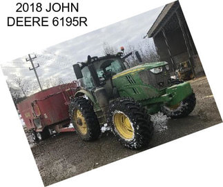 2018 JOHN DEERE 6195R