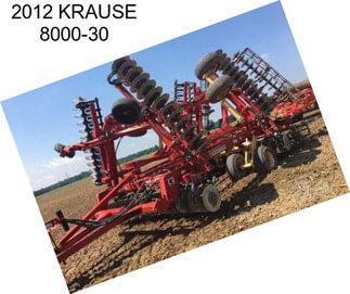 2012 KRAUSE 8000-30