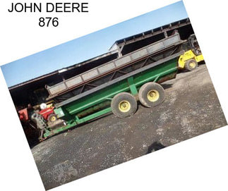 JOHN DEERE 876