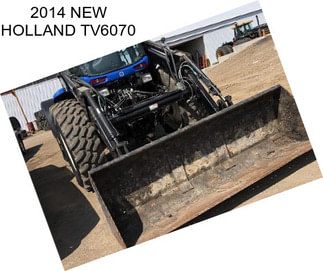 2014 NEW HOLLAND TV6070