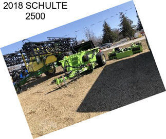 2018 SCHULTE 2500