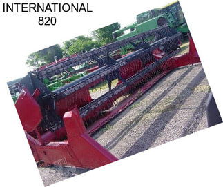 INTERNATIONAL 820