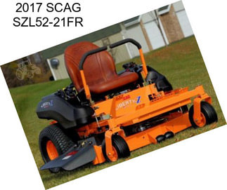2017 SCAG SZL52-21FR