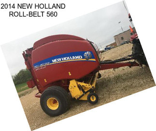 2014 NEW HOLLAND ROLL-BELT 560