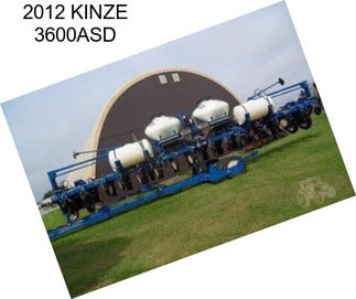 2012 KINZE 3600ASD