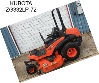 KUBOTA ZG332LP-72