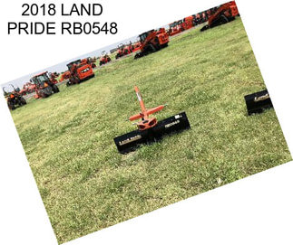 2018 LAND PRIDE RB0548