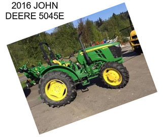 2016 JOHN DEERE 5045E