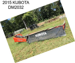 2015 KUBOTA DM2032