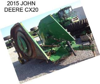 2015 JOHN DEERE CX20