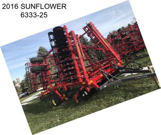 2016 SUNFLOWER 6333-25