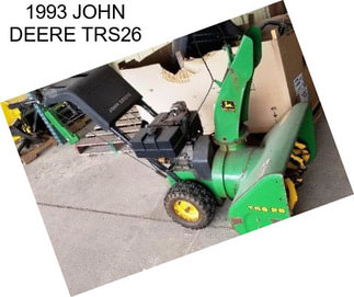 1993 JOHN DEERE TRS26