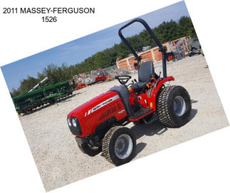 2011 MASSEY-FERGUSON 1526