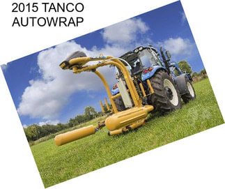 2015 TANCO AUTOWRAP