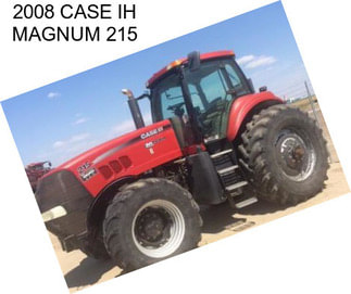 2008 CASE IH MAGNUM 215