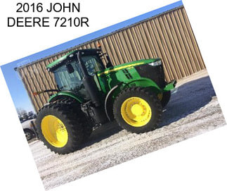 2016 JOHN DEERE 7210R