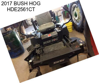 2017 BUSH HOG HDE2561CT