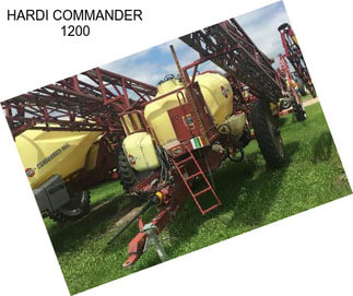 HARDI COMMANDER 1200