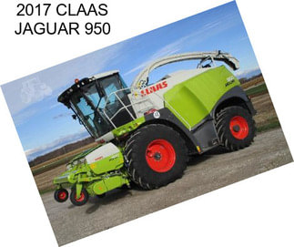 2017 CLAAS JAGUAR 950