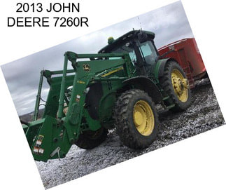 2013 JOHN DEERE 7260R