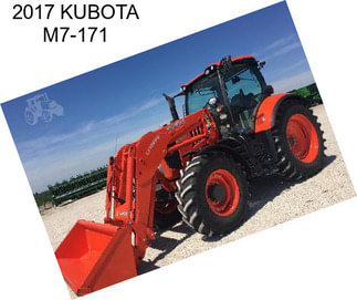 2017 KUBOTA M7-171