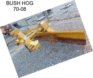 BUSH HOG 70-08