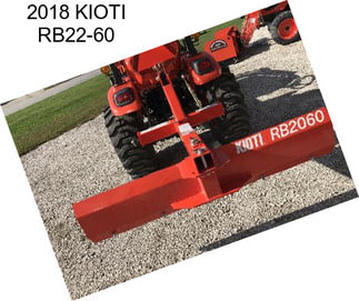 2018 KIOTI RB22-60