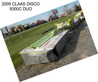 2009 CLAAS DISCO 9300C DUO