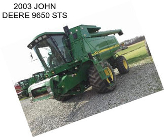 2003 JOHN DEERE 9650 STS