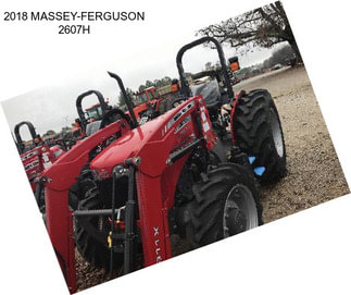 2018 MASSEY-FERGUSON 2607H