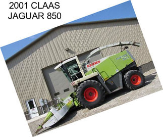 2001 CLAAS JAGUAR 850