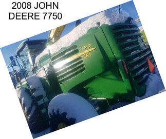 2008 JOHN DEERE 7750