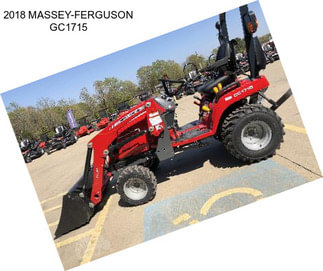 2018 MASSEY-FERGUSON GC1715