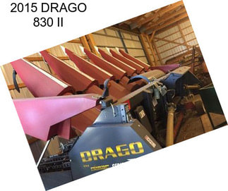 2015 DRAGO 830 II