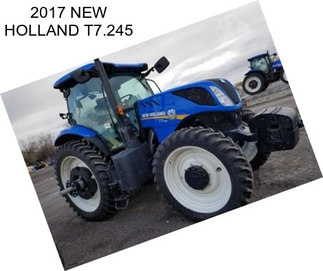 2017 NEW HOLLAND T7.245