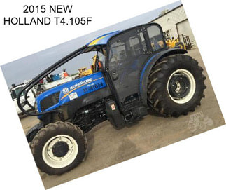 2015 NEW HOLLAND T4.105F