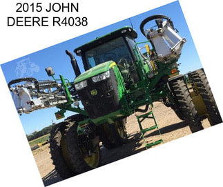 2015 JOHN DEERE R4038